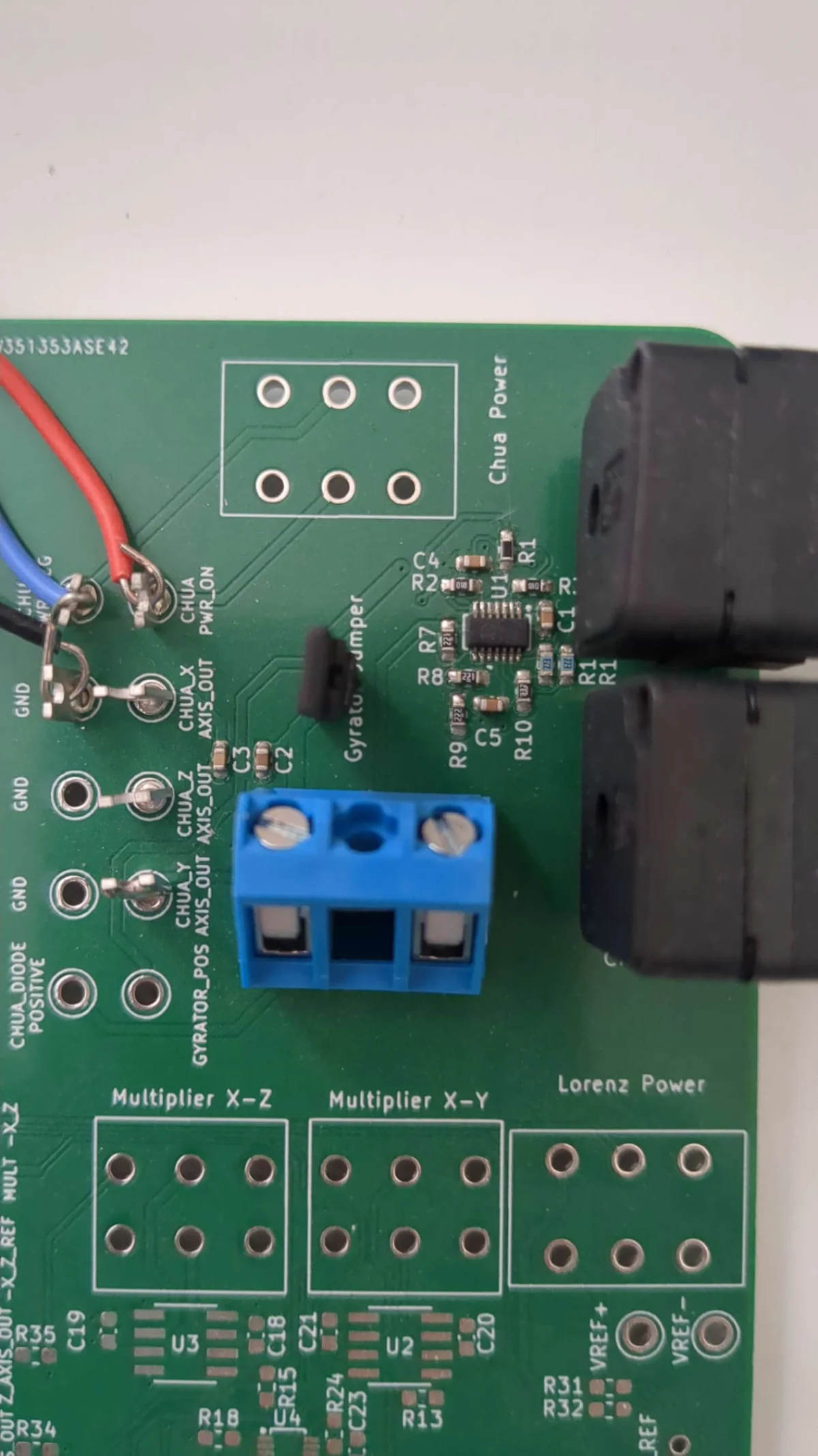 Chaos circuit PCB